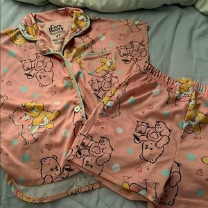 Care Bears 4T  jammie jues Set